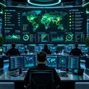 داشبورد پایش لحظهای تهدیدات در خرید Kaspersky Next XDR Expert