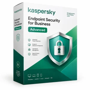 باکس لایسنس Kaspersky Endpoint Security for Business Advanced؛ آنتی ویروس تحت شبکه سازمانی با قابلیت مدیریت پچ و رمزنگاری داده‌ها