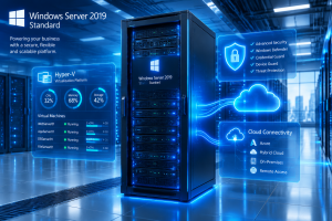 زیرساخت دیتاسنتر و مجازیسازی Hyper-V در ویندوز سرور ۲۰۱۹ استاندارد اورجینال