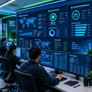 اتاق مانیتورینگ و داشبورد مدیریتی Kaspersky Endpoint Security Advanced؛ نمایش وضعیت رمزنگاری داده‌ها و مدیریت پچ‌های امنیتی کلاینت‌ها در شبکه سازمانی