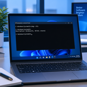 مشاهده نوع لایسنس ویندوز (Retail) با دستور slmgr /dli برای تشخیص اصالت ویندوز